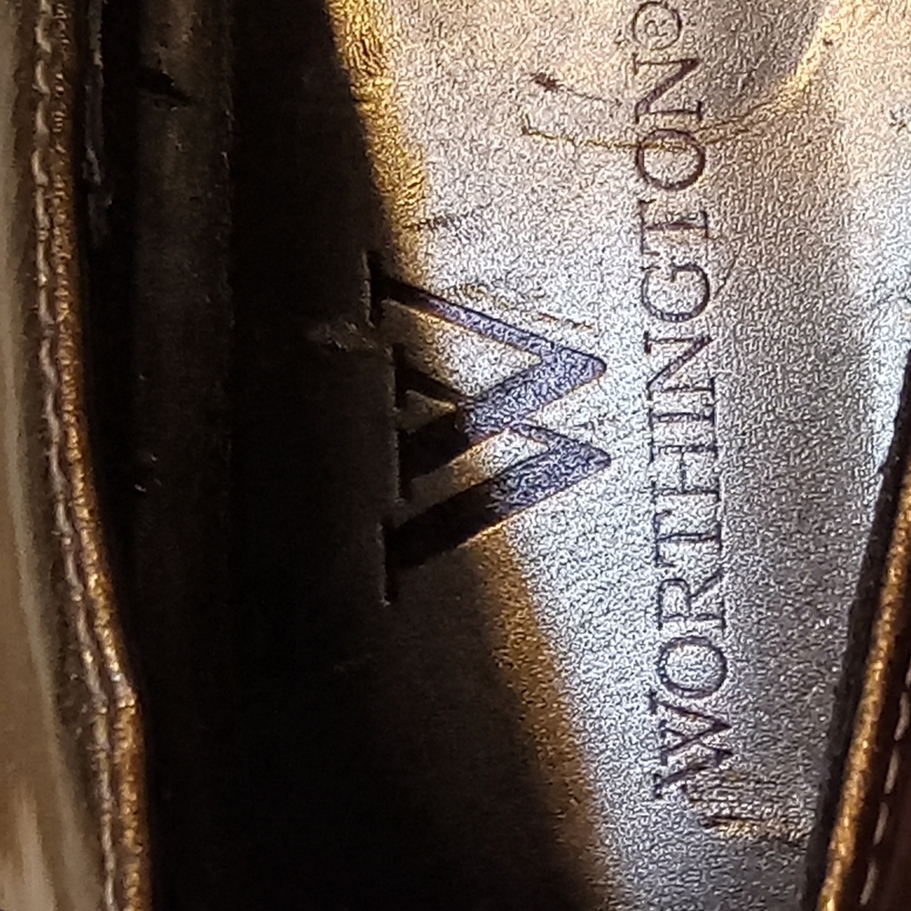 WORTHINGTON LADIES GRAY HEELS Sz 8 - Picture 14 of 15